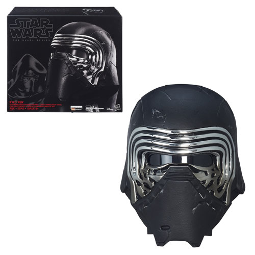 Star Wars The Force Awakens  Kylo Ren Voice Changer Helmet The Black Series Prop Replica, Not Mint